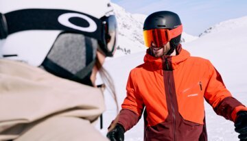 © ARMIN WALCHER Zwei Skifahrer auf der Piste | © ARMIN WALCHER