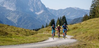 Mountainbike in den Kitzbüheler Alpen | © Erwin Haiden