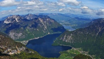 Dachstein West Sommer Hallstättersee Panorama | © ©Ferienregion Dachstein Salzkammergut / Viorel Munteanu