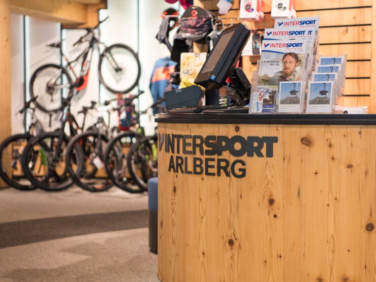 INTERSPORT Arlberg in Lech an der Schlosskopfbahn